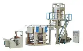 Blown Film Extrusion With Gravure Printing Machine