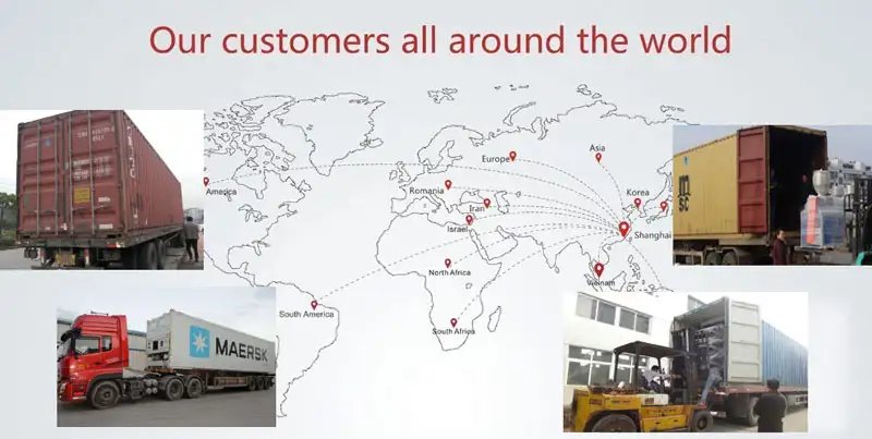 shipments plastic bag machines